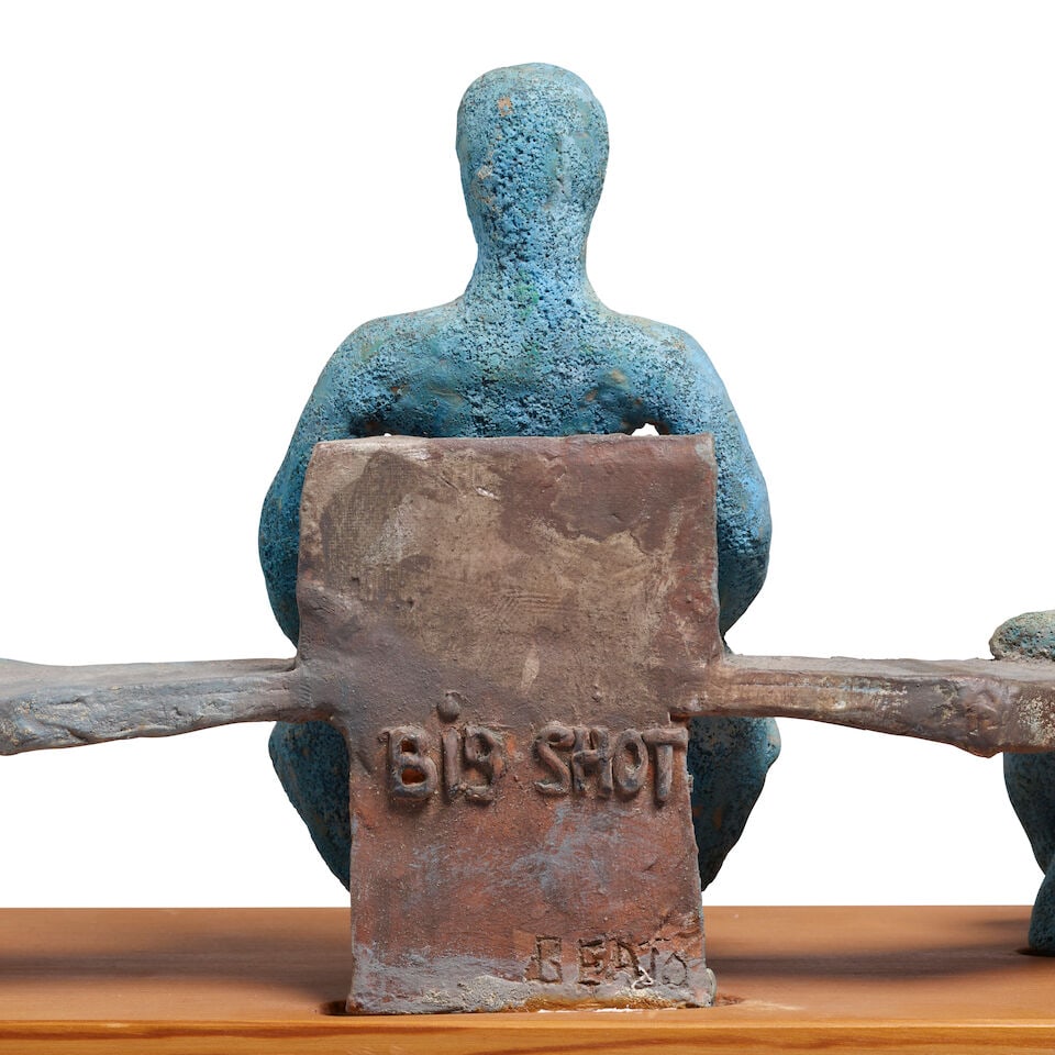 BEATRICE WOOD (1893-1998) Big Shotglazed earthenware, incised 'BEATO' and with applied title 'Bi... - 2