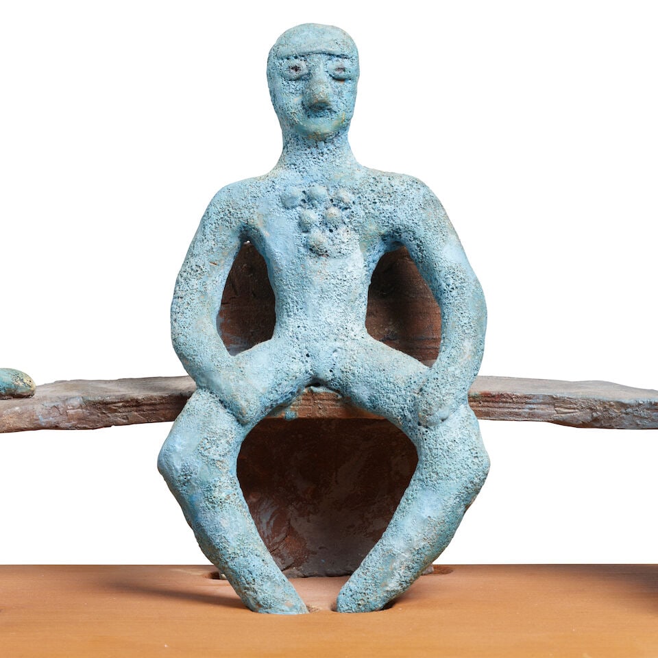 BEATRICE WOOD (1893-1998) Big Shotglazed earthenware, incised 'BEATO' and with applied title 'Bi... - 3