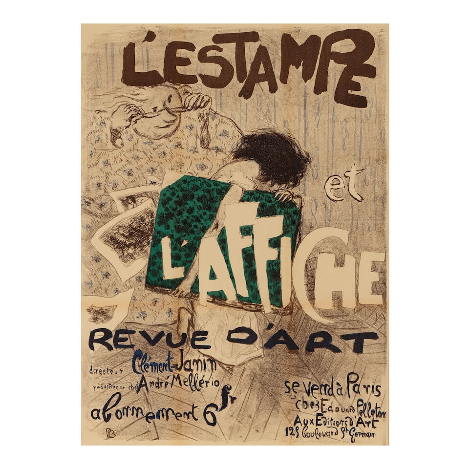 Pierre Bonnard (1867-1947); l'Estampe et l'Affiche; - 2