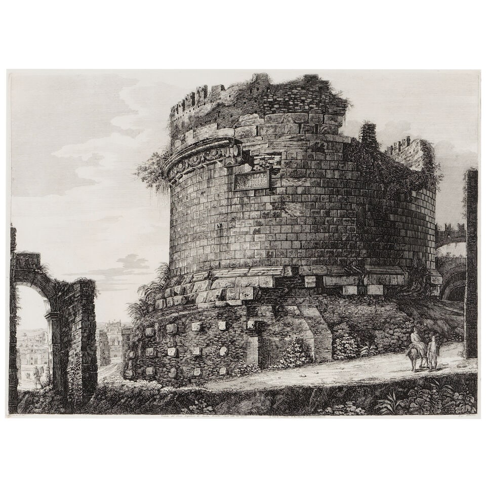 Luigi Rossini (1790-1857); A Group of 9 Etchings; (9) - 10