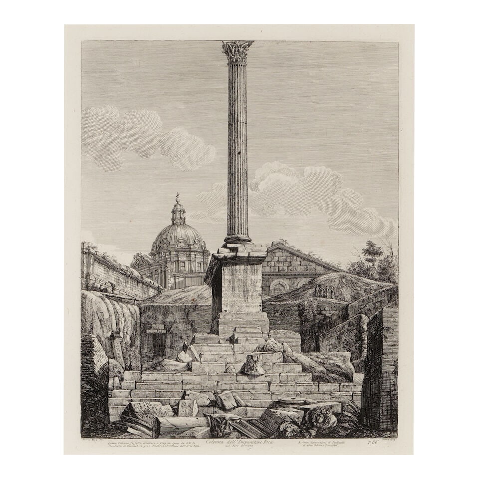 Luigi Rossini (1790-1857); A Group of 9 Etchings; (9) - 12