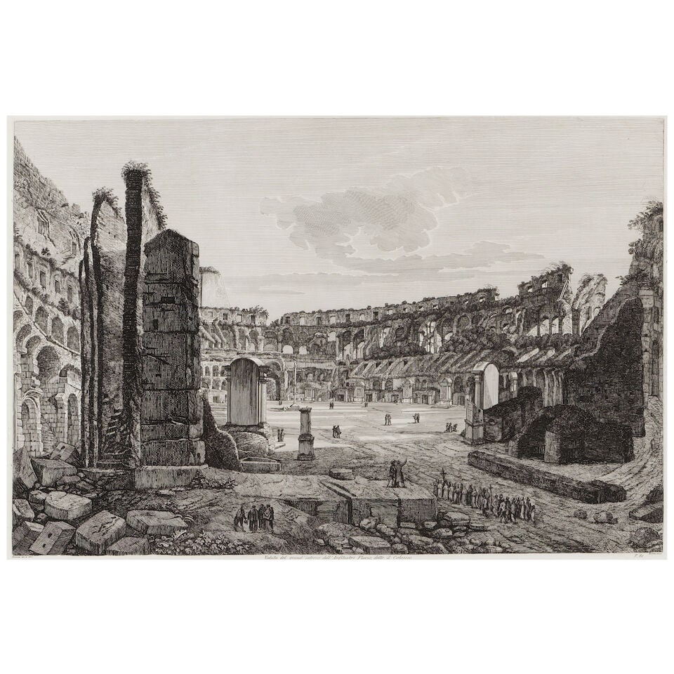 Luigi Rossini (1790-1857); A Group of 9 Etchings; (9) - 2