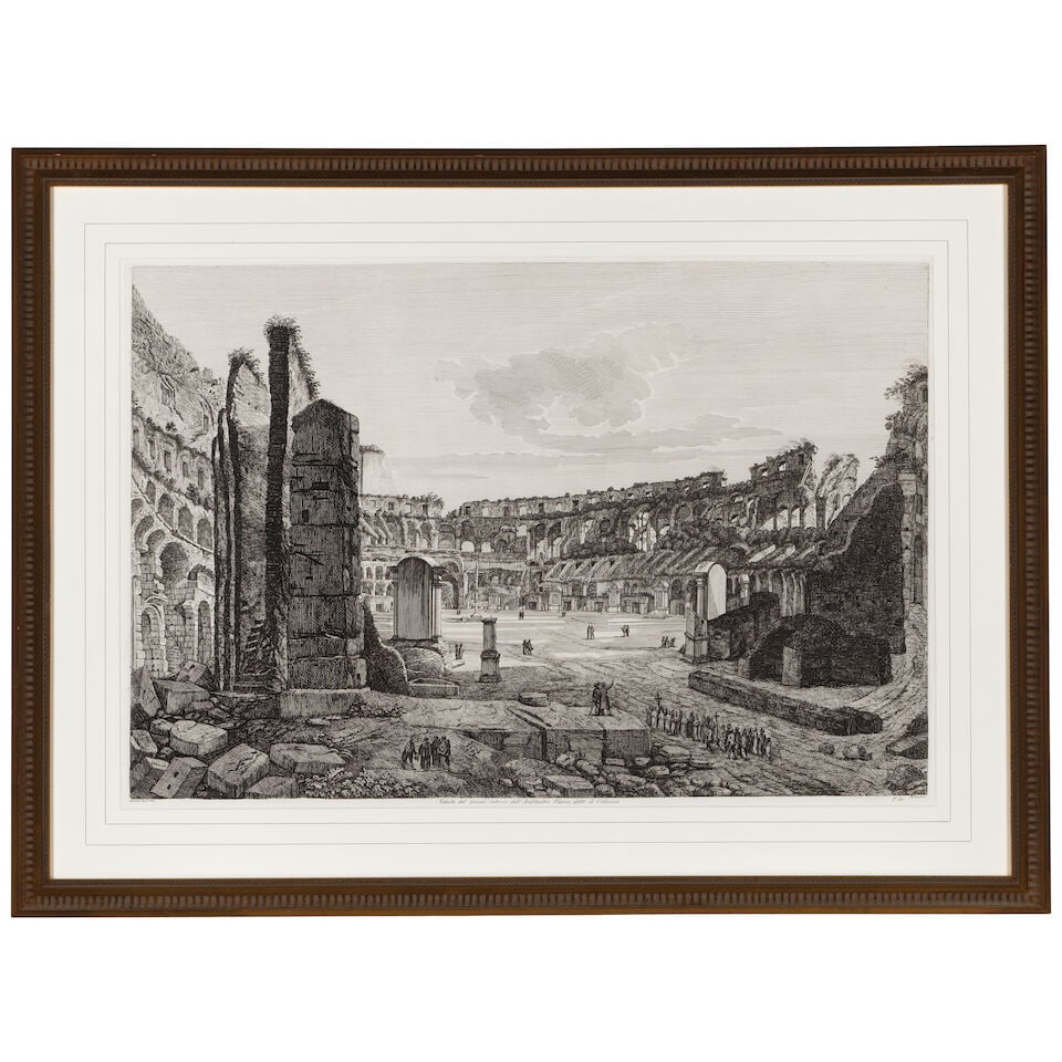 Luigi Rossini (1790-1857); A Group of 9 Etchings; (9) - 3