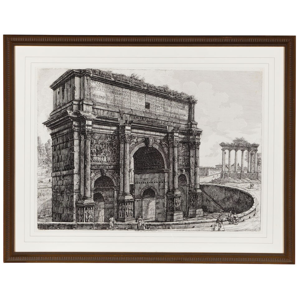 Luigi Rossini (1790-1857); A Group of 9 Etchings; (9) - 5