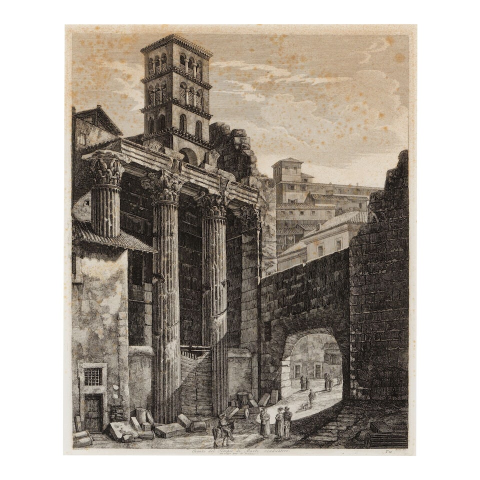 Luigi Rossini (1790-1857); A Group of 9 Etchings; (9) - 6