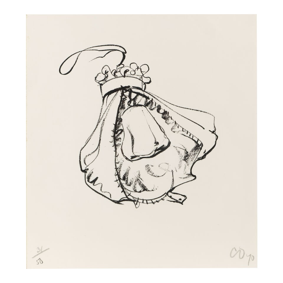 Claes Oldenburg (1929-2022); Double-Nose/Purse/Punching Bag/Ashtray; - 2