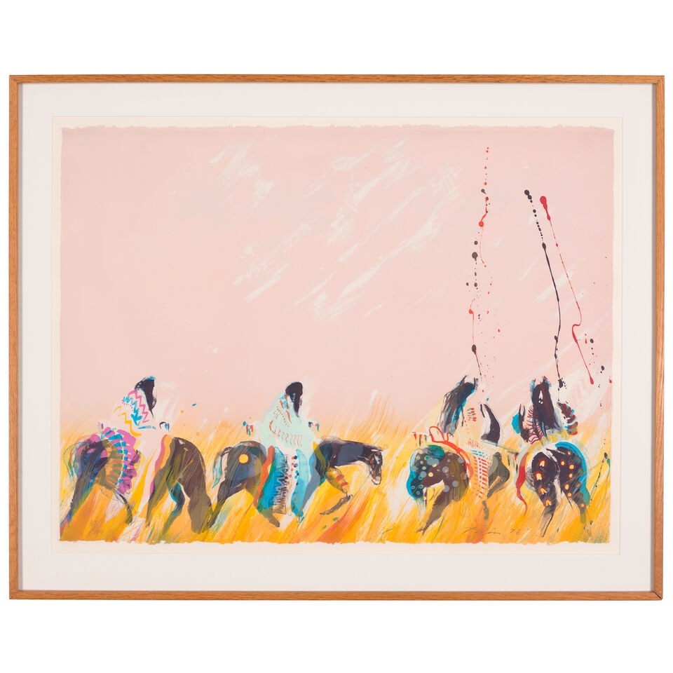 An Earl Biss, Jr. serigraph, 'Summer Move,' 1978 - 2