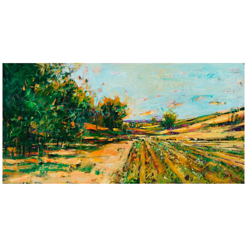 PAT MAHONY (B. 1951) The Only Way, 2000 20 x 40 in. - 2