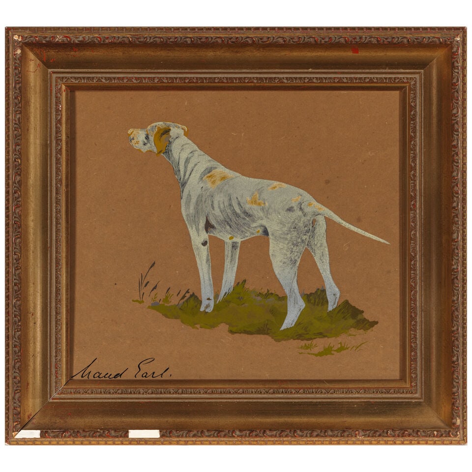 Maud Earl (1864-1943); Untitled (Dog); - 2