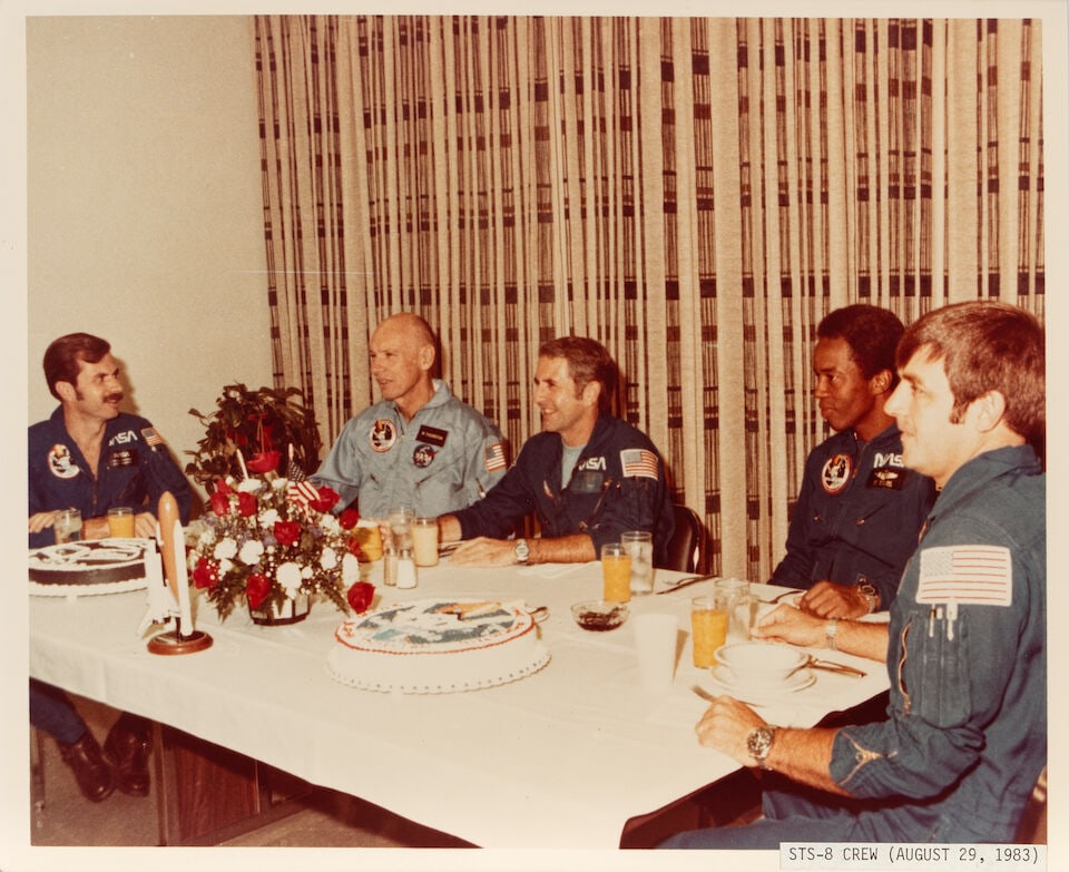 SPACE PHOTOGRAPHY. Photograph album, containing 29 photographs, most chromogenic prints, most 8 ... - 2