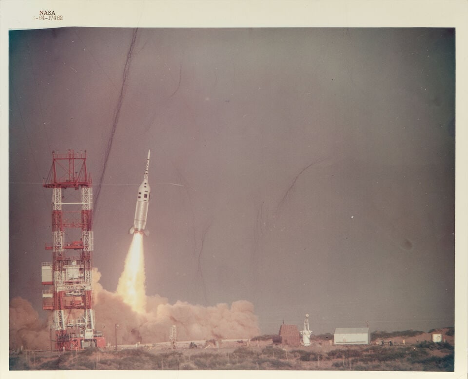 SPACE PHOTOGRAPHY. Photograph album, containing 29 photographs, most chromogenic prints, most 8 ... - 3