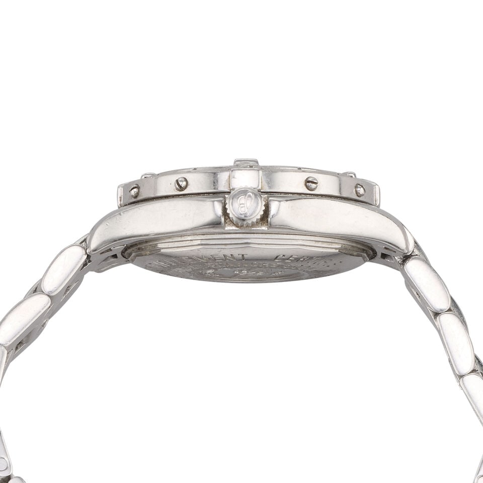 Breitling. A lady's stainless steel diamond-set quartz calendar bracelet watch Colt Oceane, Ref:... - 2
