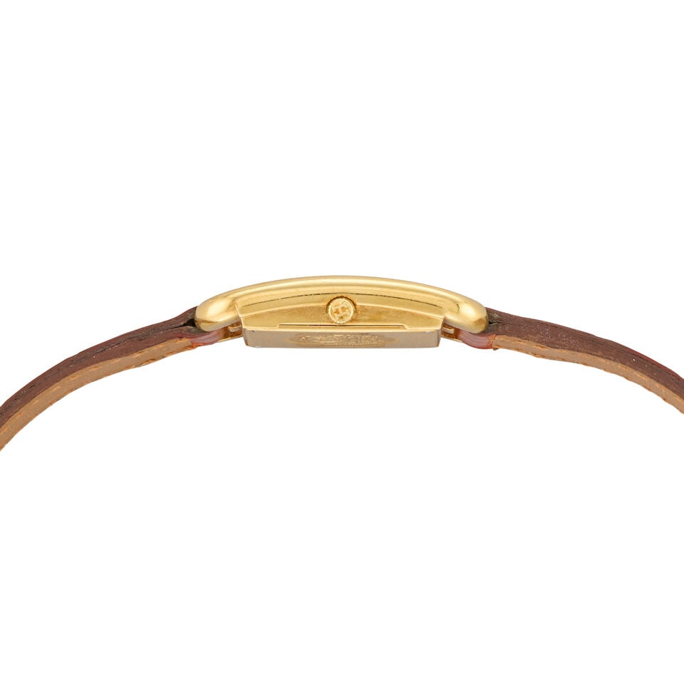 Hermès. A lady's 18K gold quartz wristwatch with Mother of Pearl dial Cape Cod, Ref: CC1.2... - 2