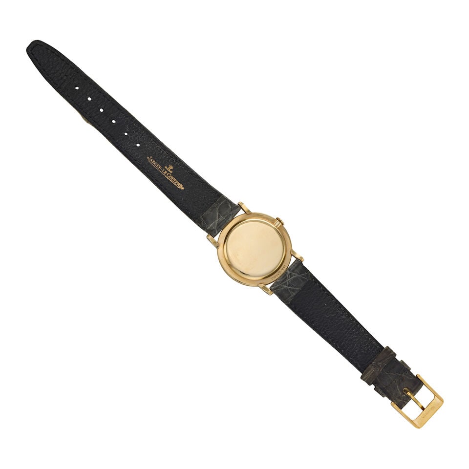 LeCoultre. A 14K gold manual wind wristwatch Ref: 485-893, Circa 1959 - 3