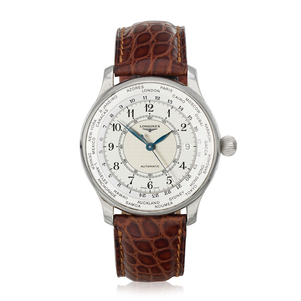 Longines. A Limited Edition set of three stainless steel automatic wristwatches in commemoration... - 3