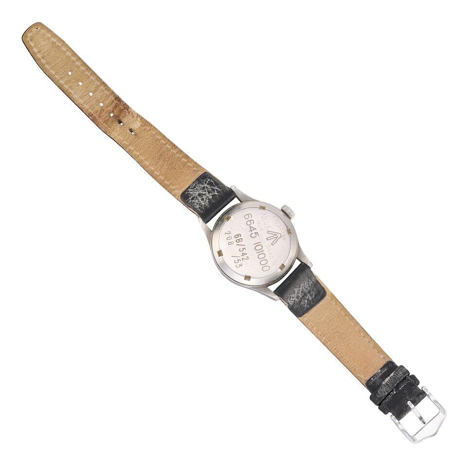 Omega. A stainless steel military issued manual wind wristwatch Ref: 2777-1 SC, Circa 1953 - 3