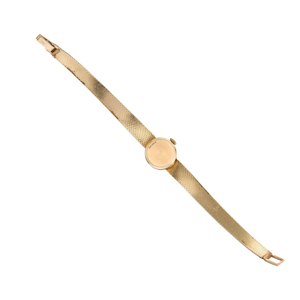 Certina. A lady's 14K gold manual wind bracelet watch Circa 1960 - 3