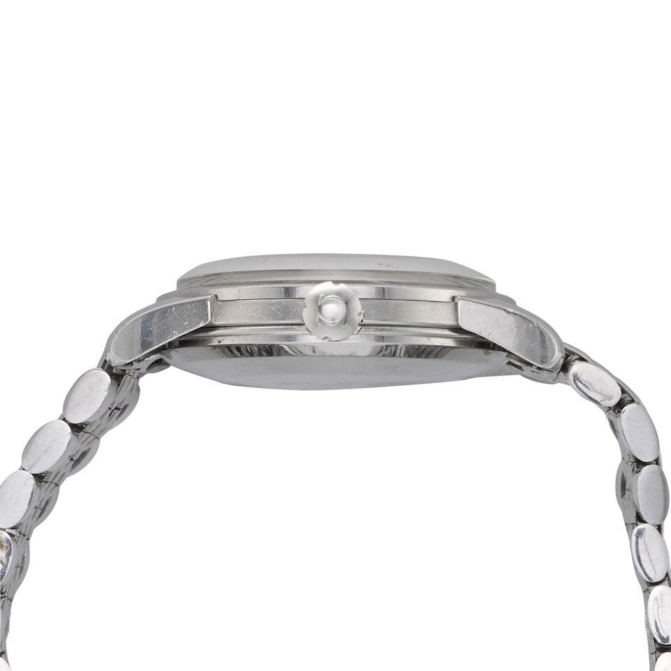 Omega. A stainless steel automatic calendar bracelet watch Seamaster Calendar, Ref: 2849-3 SC, ... - 2