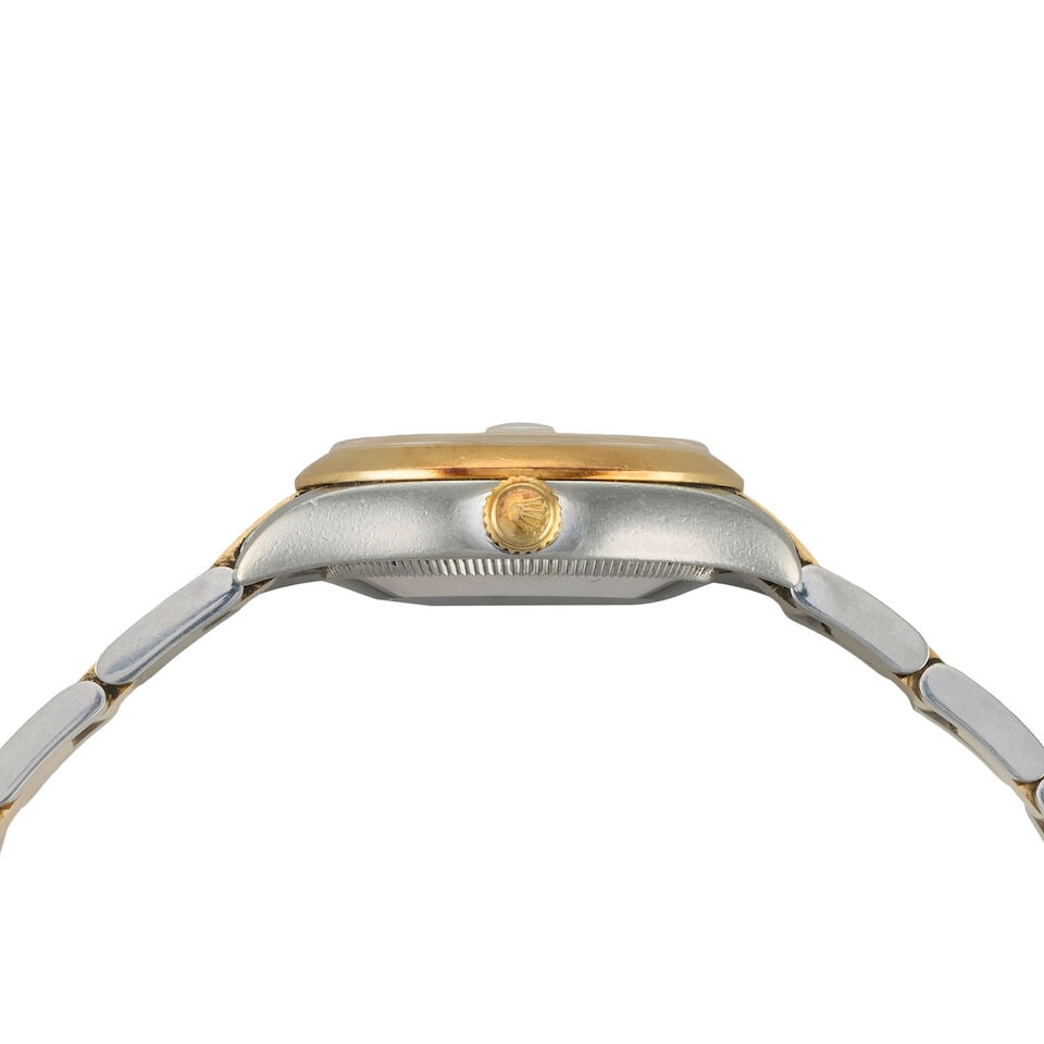 Rolex. A lady's stainless steel and gold automatic calendar bracelet watch Datejust, Ref: 17824... - 3