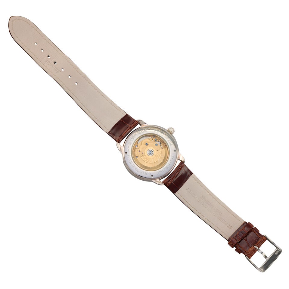 Theo Fabergé. A Limited Edition silver automatic wristwatch St Petersburg Collection, No.1... - 3