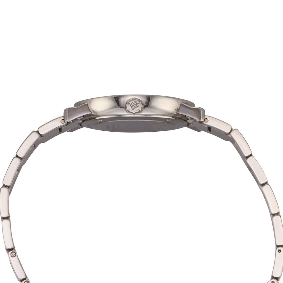 Tiffany & Co. A lady's stainless steel diamond-set quartz calendar bracelet watch Atlas, Circa 2010 - 2
