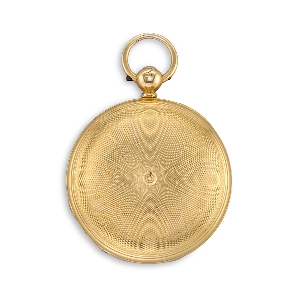 James McCabe, Royal Exchange, London. An 18K gold key wind full hunter pocket watch London Hallm... - 3