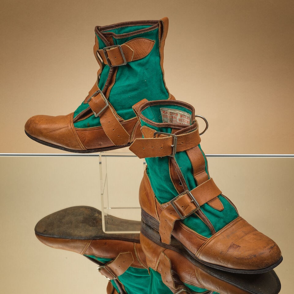 Malcolm McLaren, Vivienne Westwood Seditionaries Personal Collection, circa 1978. Paire de botti... (1 of 1)