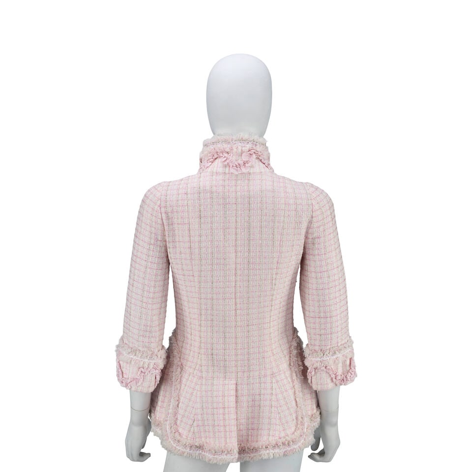Chanel: a Pink Tweed Jacket Versailles Collection, Cruise 2013, Runway Look 16 - 2