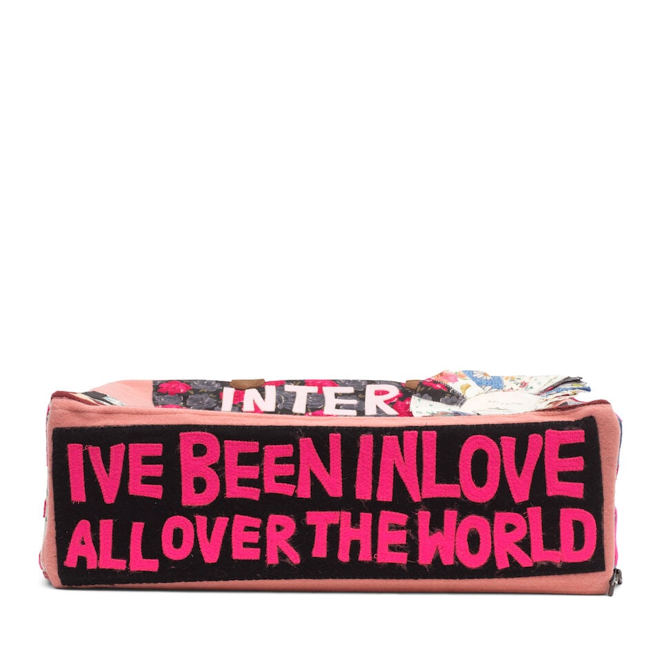 Tracey Emin x Longchamp: a Brighton 'International Woman' Suitcase Limited Edition 2004 (include... - 2