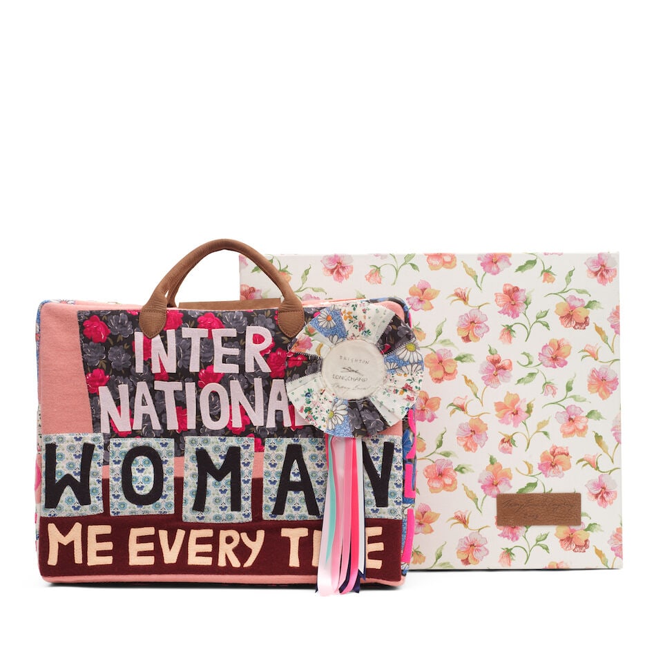 Tracey Emin x Longchamp: a Brighton 'International Woman' Suitcase Limited Edition 2004 (include... - 6