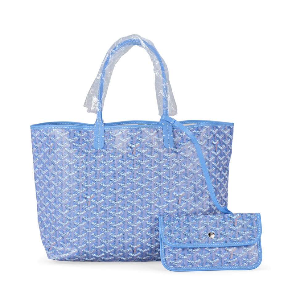 Goyard: an Iris Goyardine Canvas Saint Louis PM Tote Limited Edition 2025 (includes felt protect... (1 of 3)