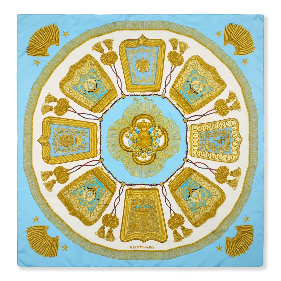 Hermès: Three Silk Scarves (includes boxes) - 3