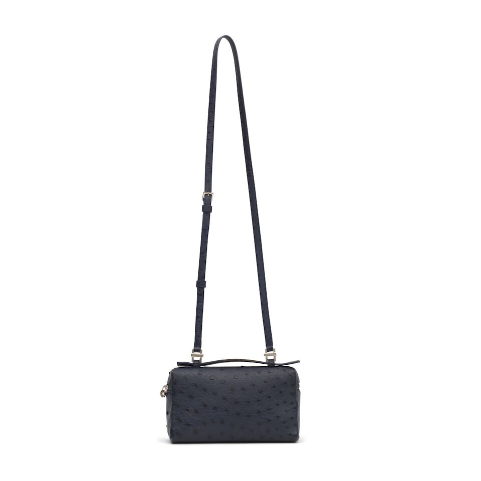 Loro Piana: a Blue Ostrich Extra Pocket L19 2023 (includes copy of original receipt and box) - 3