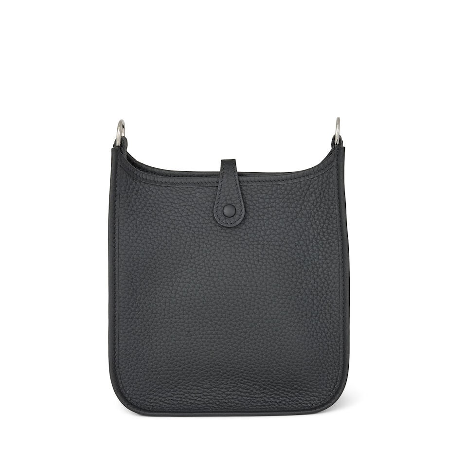 Hermès: a Black Clemence Leather Evelyne TPM 16 2025 (includes dust bags, care card and box) - 3
