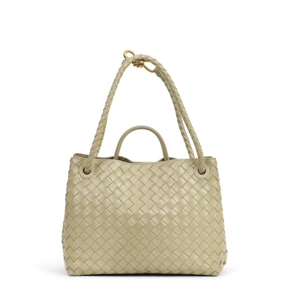 Bottega Veneta: a Travertine Medium Andiamo Tote (includes booklet) - 3