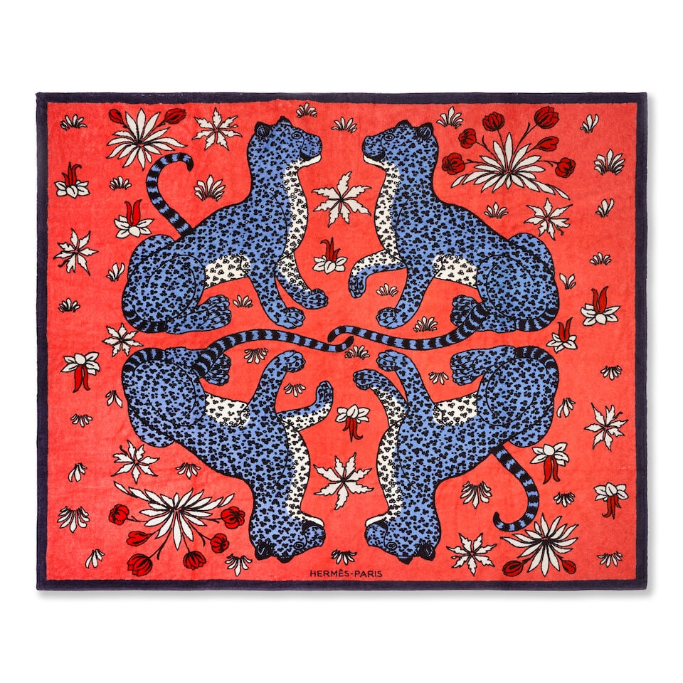 Hermès: Two Porcelain Sets and a Towel - 5