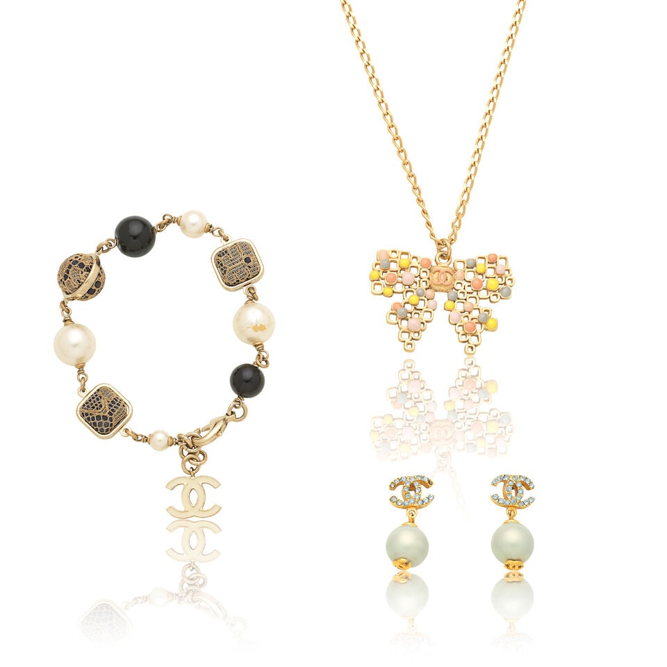 Chanel: Three Pieces of Costume Jewellery 2000s (1 of 2)