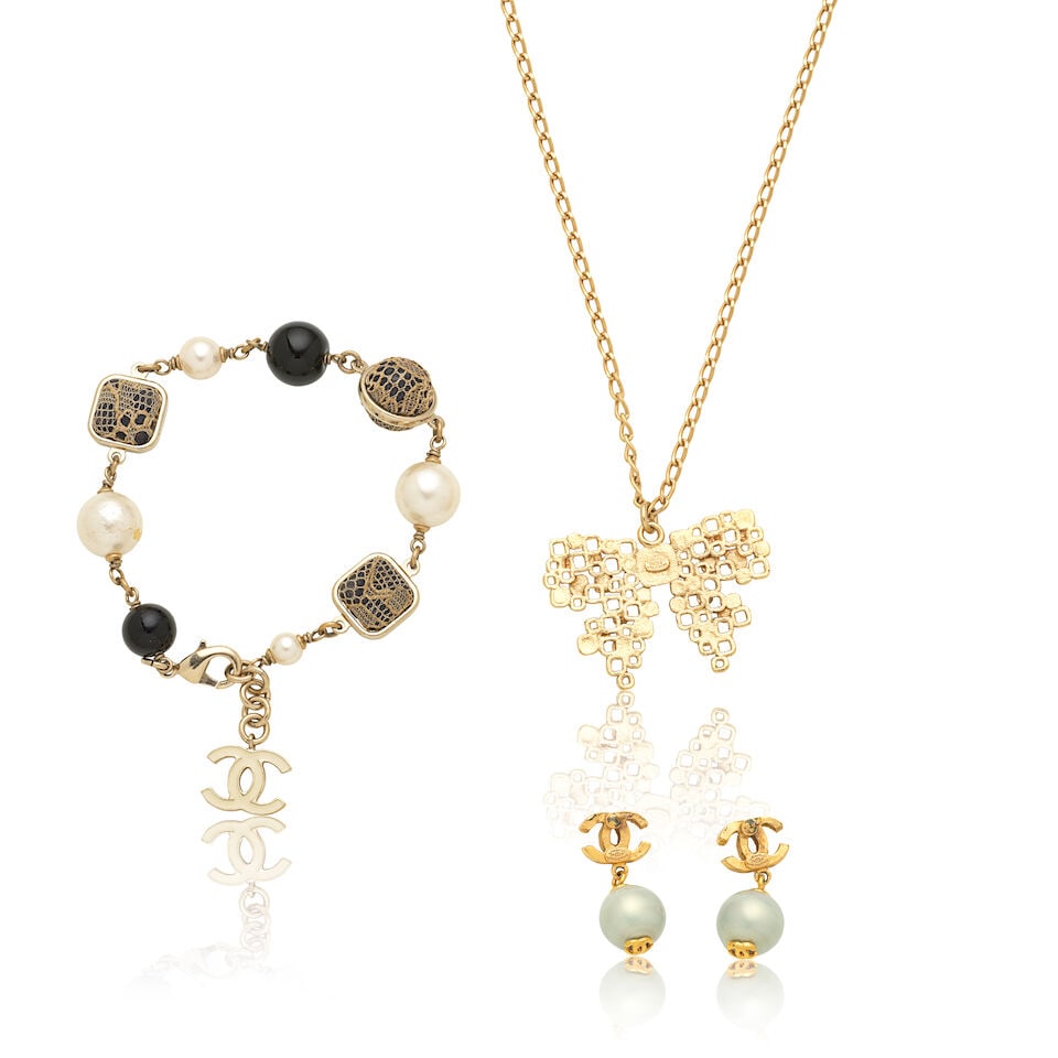 Chanel: Three Pieces of Costume Jewellery 2000s - 2