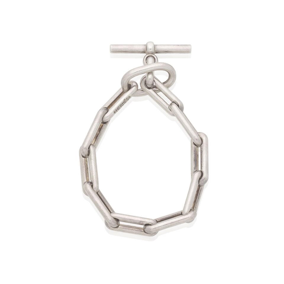 Hermès: a Sterling Silver 'Salammbo' Bracelet - 2
