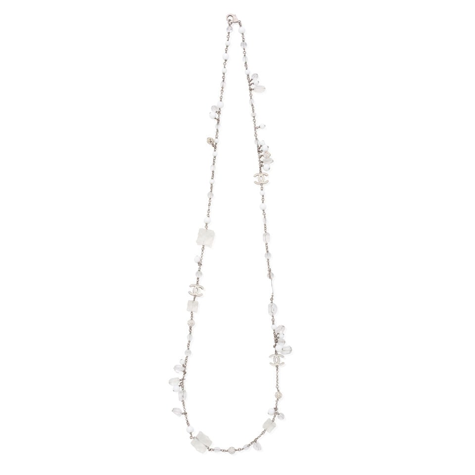 Chanel: an Ice Cube Long Necklace Autumn 2010 - 2