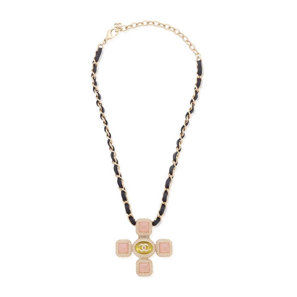 Chanel: Two Cruciform Necklaces Autumn 2020, Runway Looks 5 and 39 (Includes one presentation box) (1 of 3)
