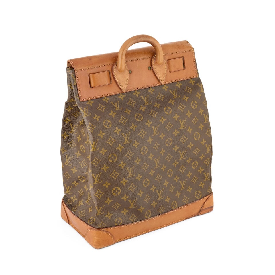 Louis Vuitton: a Monogram Steamer Bag 35 1970/80s - 2