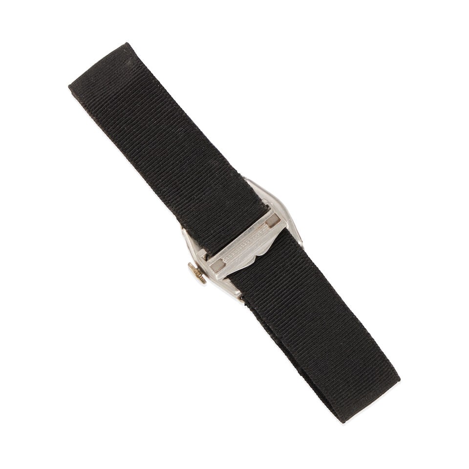 PLATINUM AND DIAMOND ART DECO ERA WATCH - 2