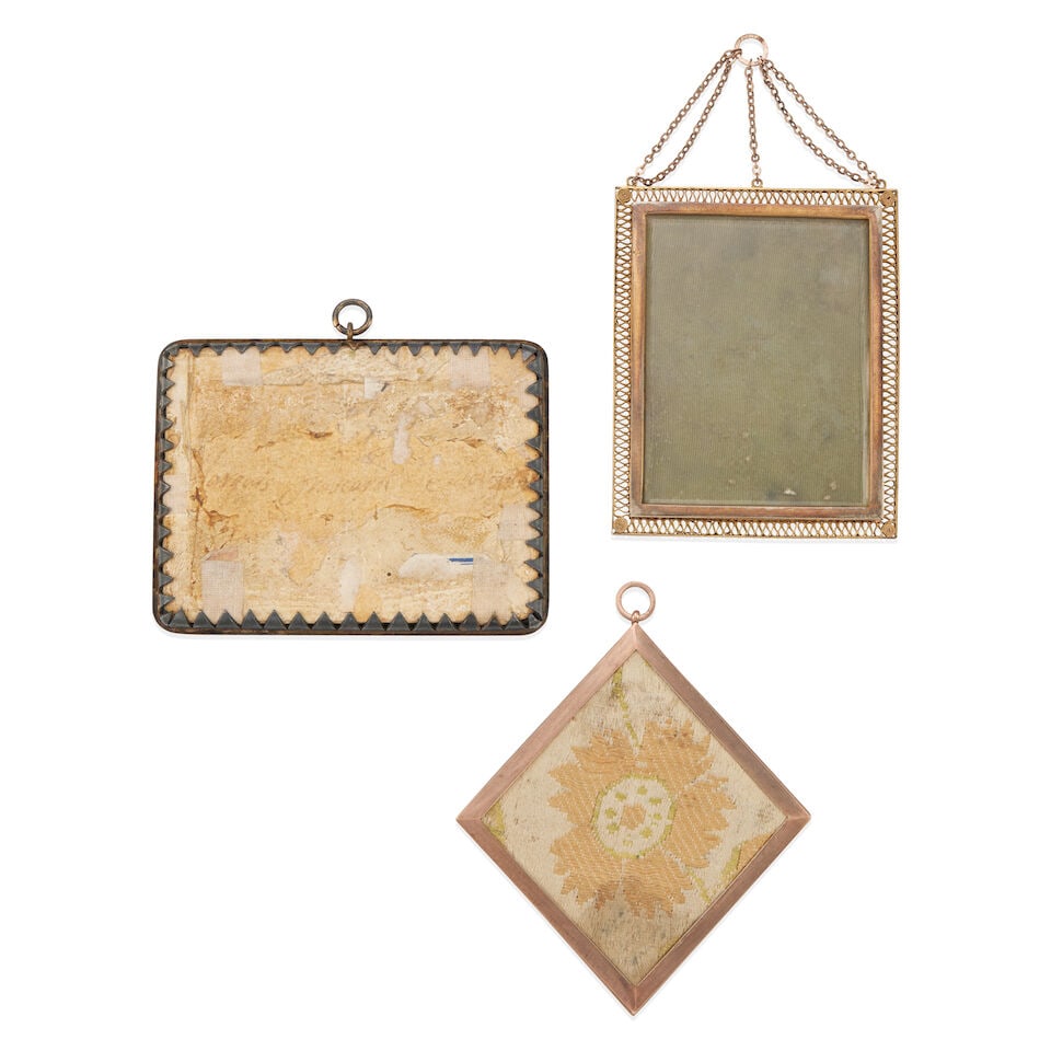 ANTIQUE GROUP OF PAINTED PORTRAITS - 2