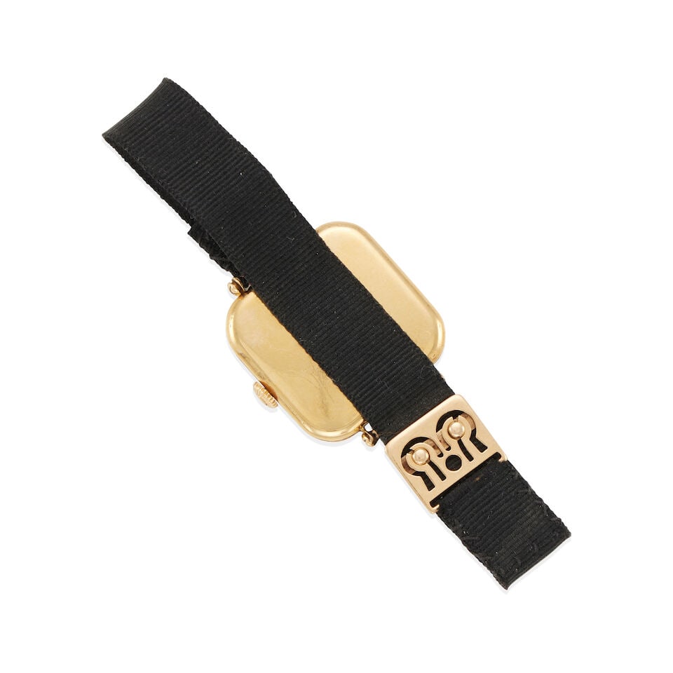 ANTIQUE GOLD, SILVER, ENAMEL, AND DIAMOND WRISTWATCH - 2