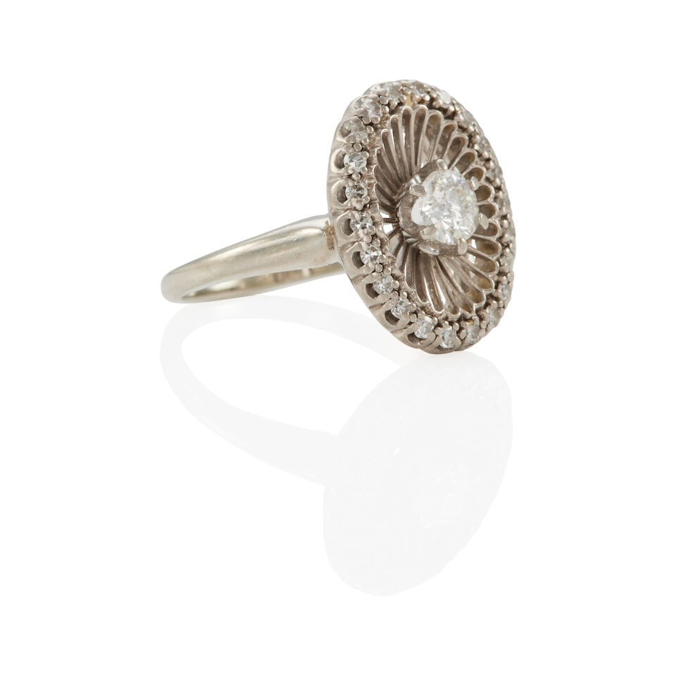 VINTAGE DIAMOND RING - 2