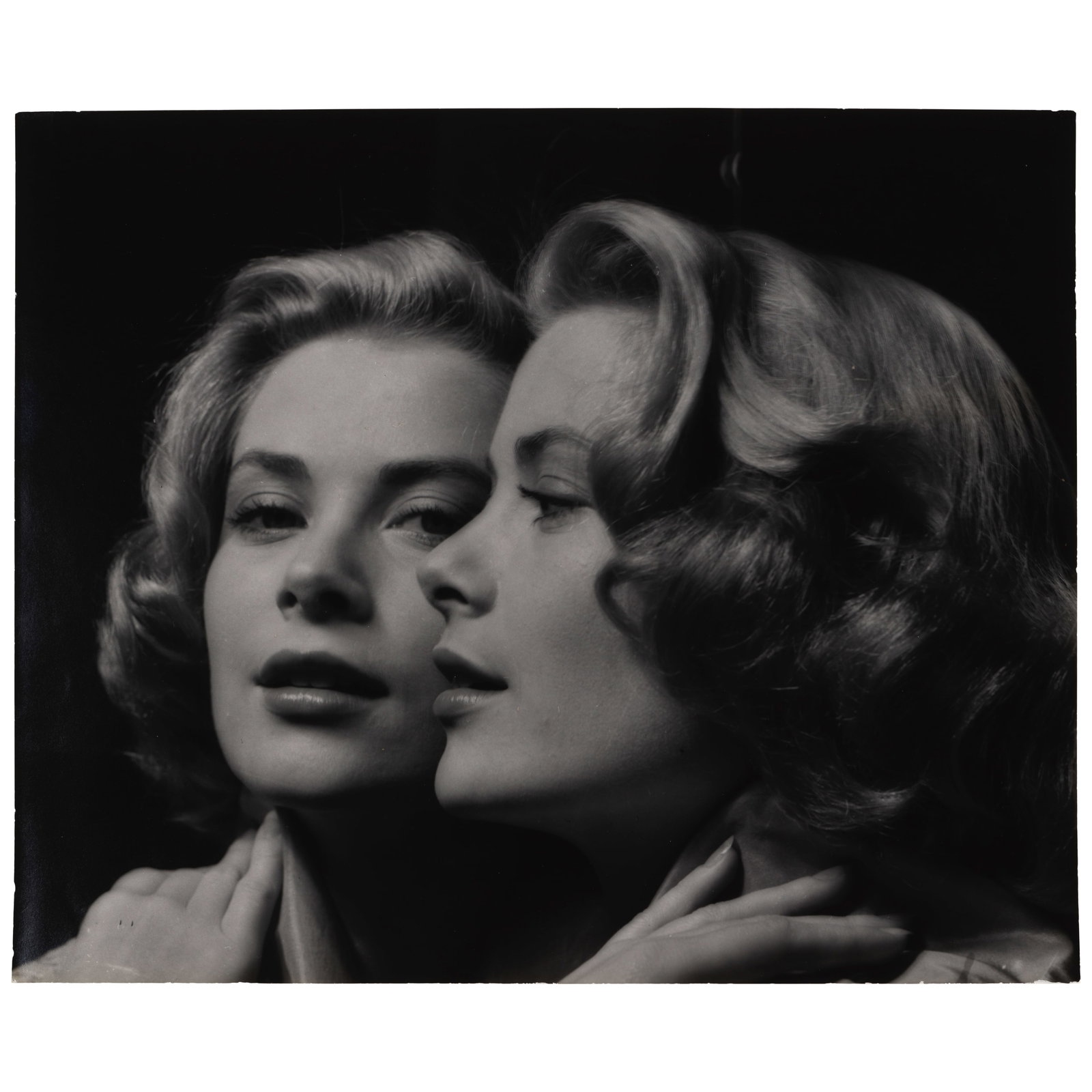 Philippe Halsman (1906-1979); Grace Kelly;: Philippe Halsman (1906-1979)Grace Kelly, c. 1955Gelatin silver print; the photographer's copyright stamp (twice) on the reverse. 13 3/4 x 16 3/4 in. (34.9 x 42.5 cm.)Footnotes:ProvenanceButterfield &