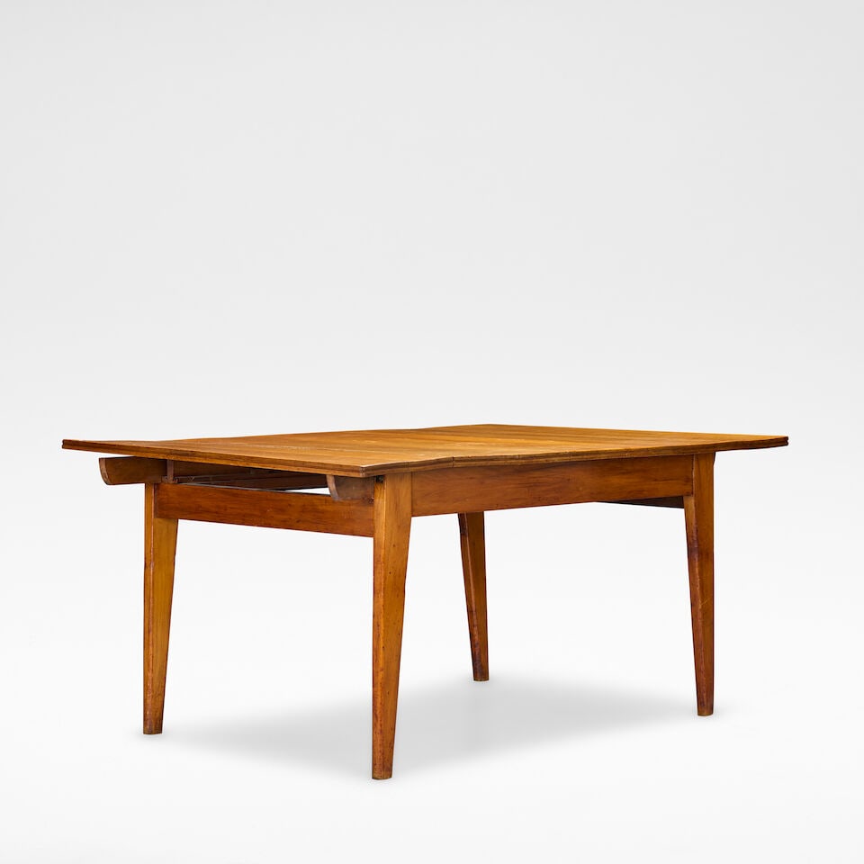 Gustave Serrurier-Bovy Dining table and five chairs, circa 1904 - 4