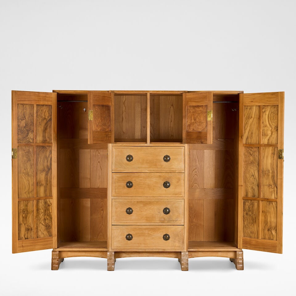 Peter van der Waals Breakfront compactum, circa 1926 - 3