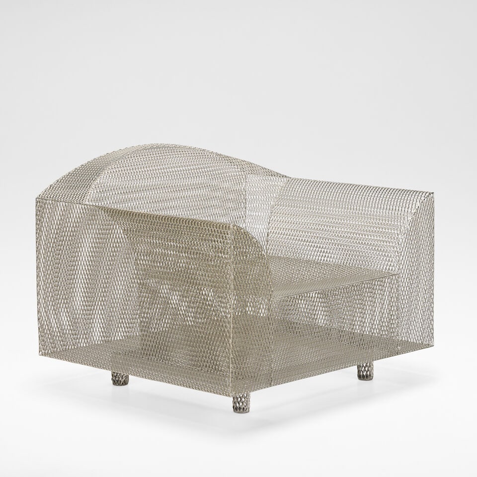 Shiro Kuramata 'How High the Moon', armchair, designed 1986 - 3